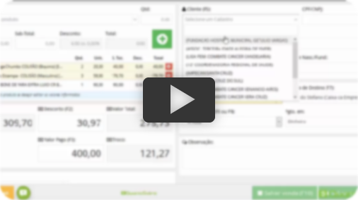 conheça o pdv frente de caixa do QuantoSobra neste vídeo de demonstração